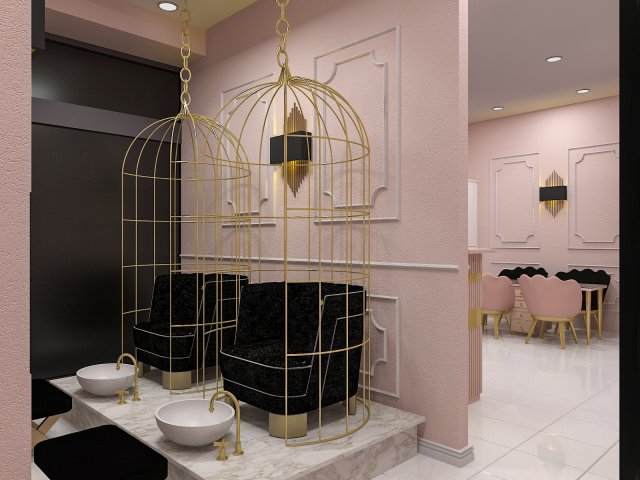 Güzellik Merkezi İç Mekan Tasarım