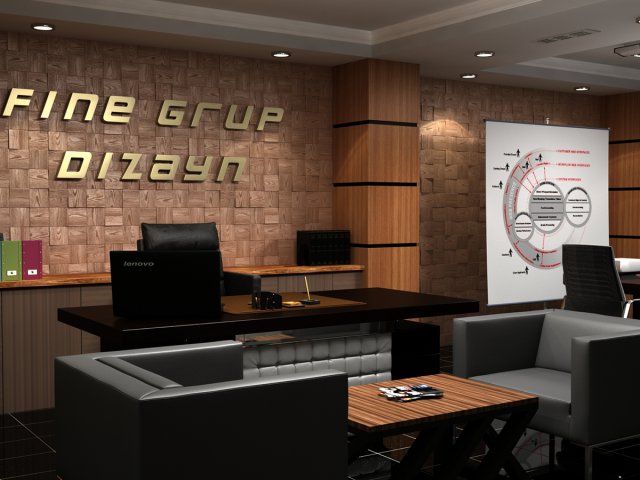 3D Ofis Tasarım